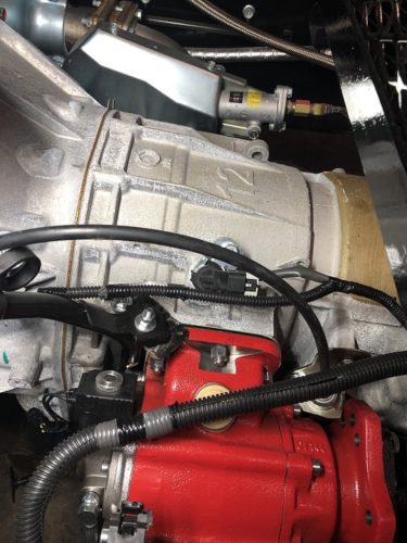 PTO installation on medium duty truck