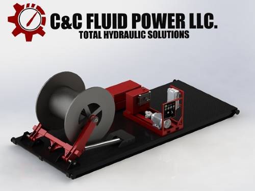 Skid Mounted ESP Unit C and C Fluid Power