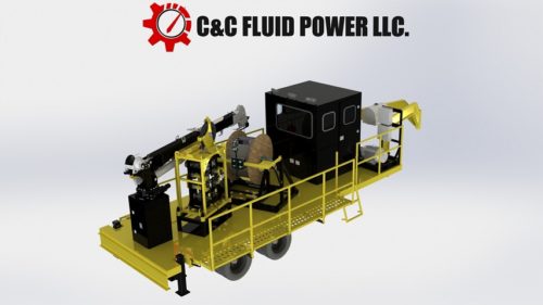 C & C Fluid Power - capillary trailer rendering