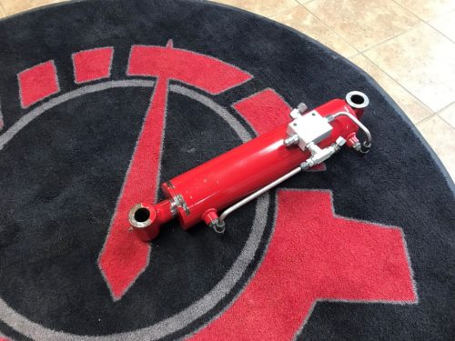 cylinder rebuild and counter balance valve installation