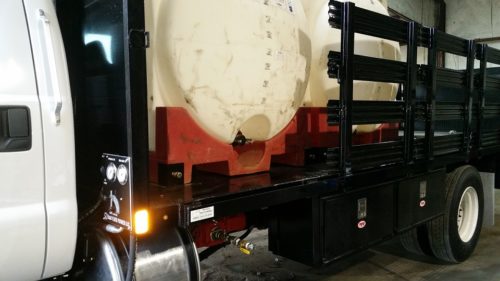 chemical delivery truck