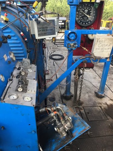 drilling rig service call