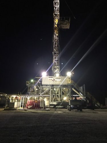 C and C Fluid Power - Late night drilling rig service call