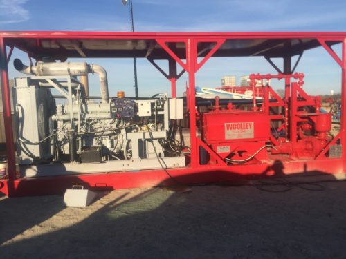 service job on fluid pump